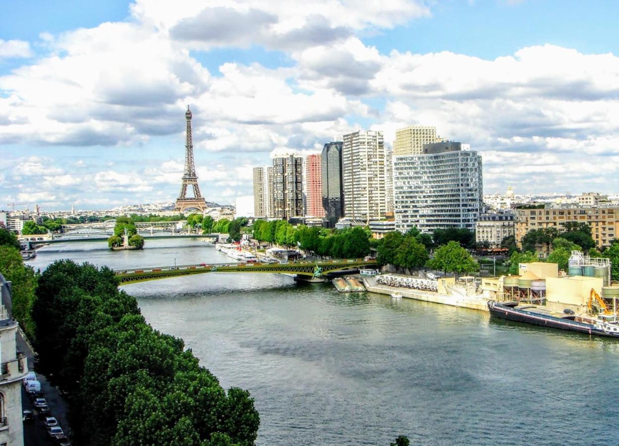 Апартаменты Eiffel Tower Penthouse Париж Экстерьер фото